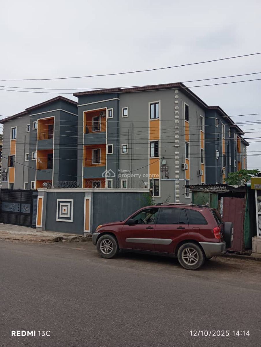 Spacious 3 Bedroom Flat with a Room Serviced Quarter., Soluyi, Gbagada, Lagos, Block of Flats for Sale