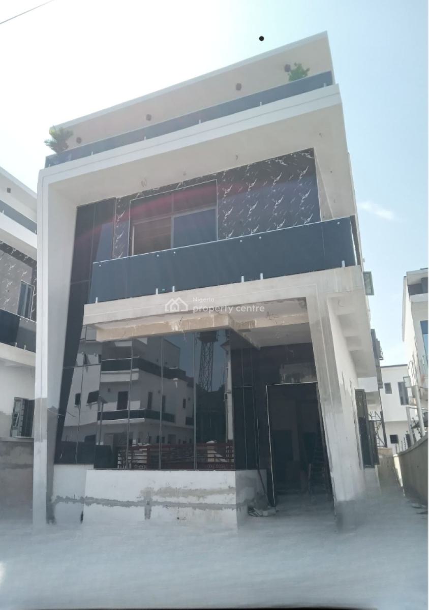 5 Bedroom Fully Duplex in a Secured Estate, Sangotedo, Ajah, Lagos, Detached Duplex for Sale