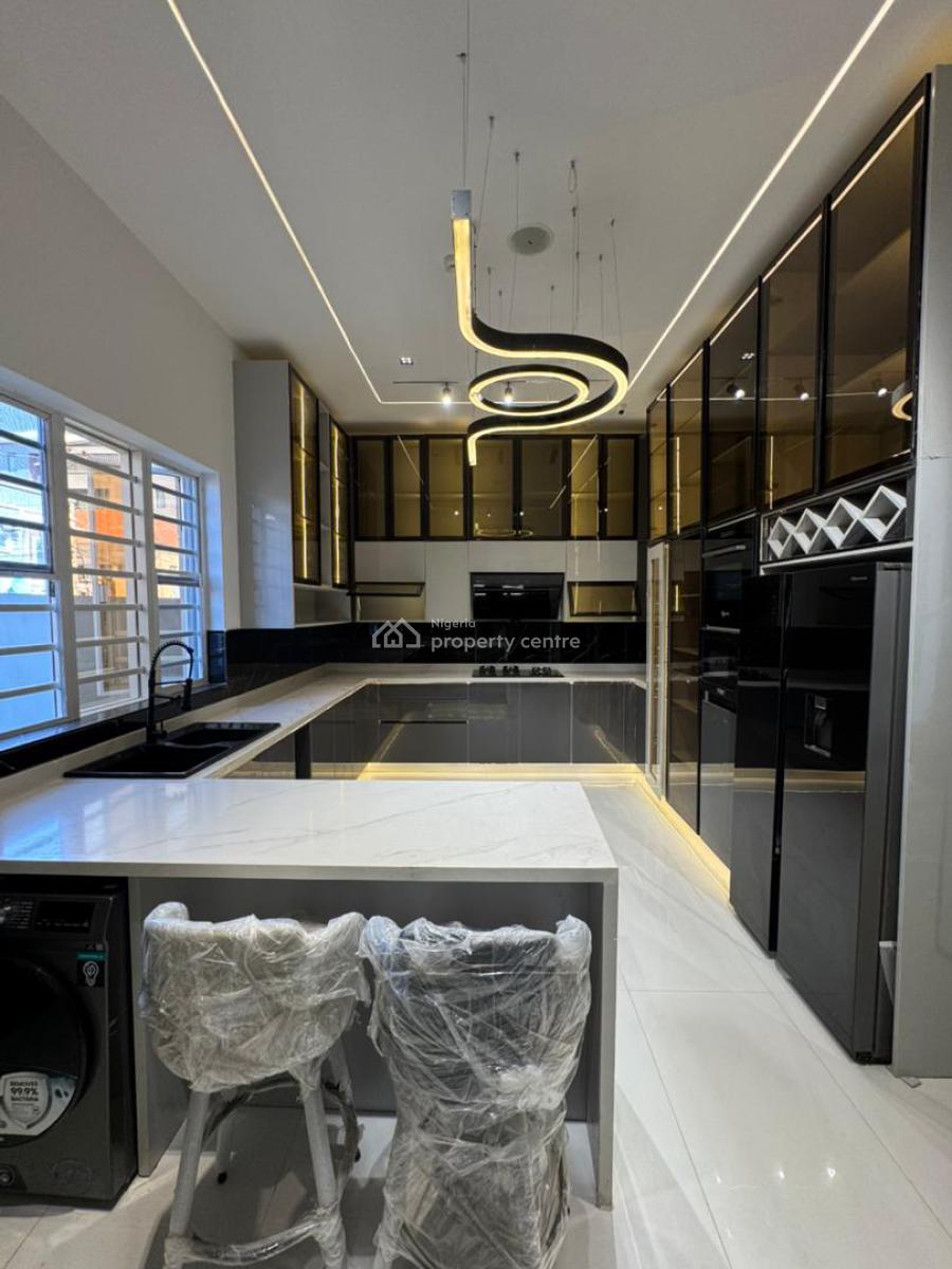 Contemporary 5 Bedroom Duplex in Serene and Secured Location, Lekki, Lagos, Detached Duplex for Sale