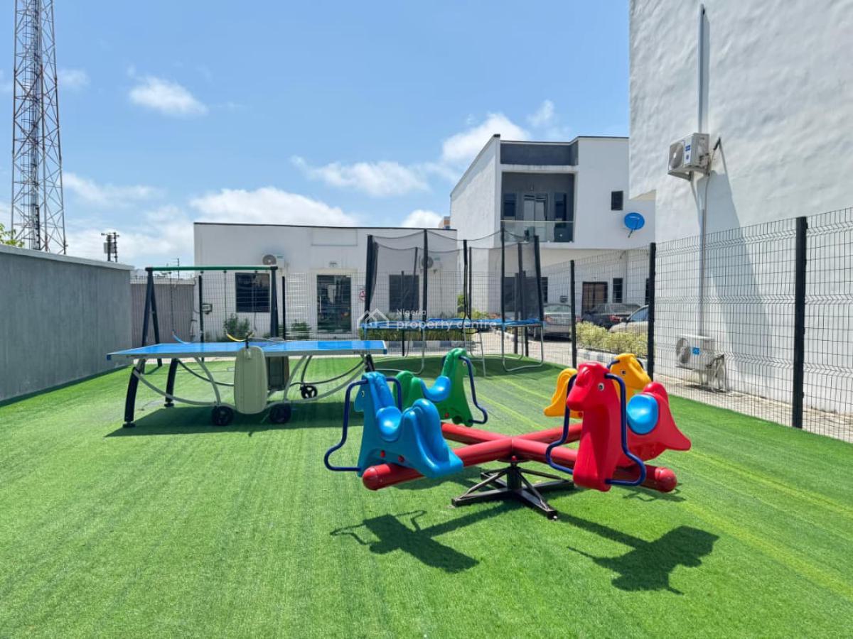 Luxury Cozy 3 Bedroom Furnished and Service Duplex with Pool, Spg Road, Ologolo, Lekki, Lagos, Terraced Duplex Short Let