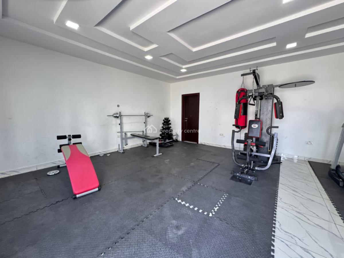 Luxury Cozy 3 Bedroom Furnished and Service Duplex with Pool, Spg Road, Ologolo, Lekki, Lagos, Terraced Duplex Short Let