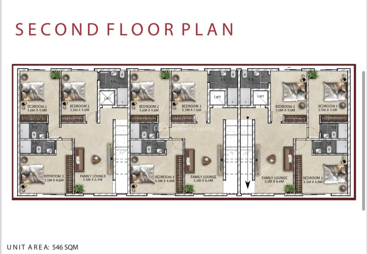 Offplan 5 Bedroom Terrace with Bq (pilling Done), Banana Island Estate, Banana Island, Ikoyi, Lagos, Terraced Duplex for Sale