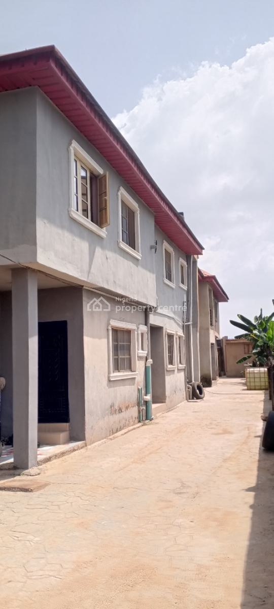 Newly Built 2 Bedroom Flat with 3 Toilets, Behind Nasfat, Close to Bus Stop, Asese, Ibafo, Ogun, Flat / Apartment for Rent