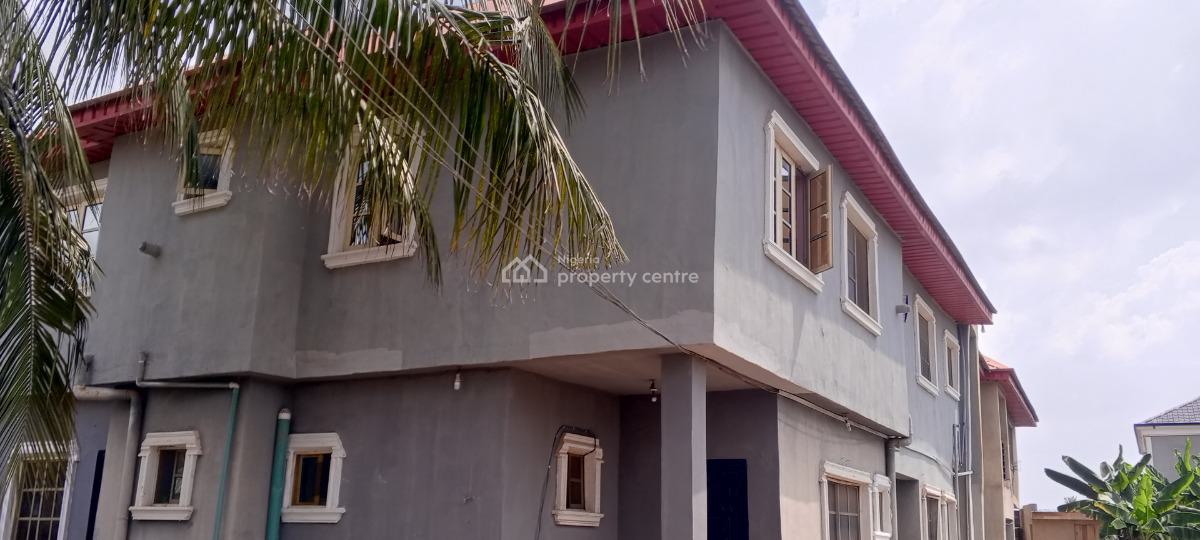 Newly Built 2 Bedroom Flat with 3 Toilets, Behind Nasfat, Close to Bus Stop, Asese, Ibafo, Ogun, Flat / Apartment for Rent