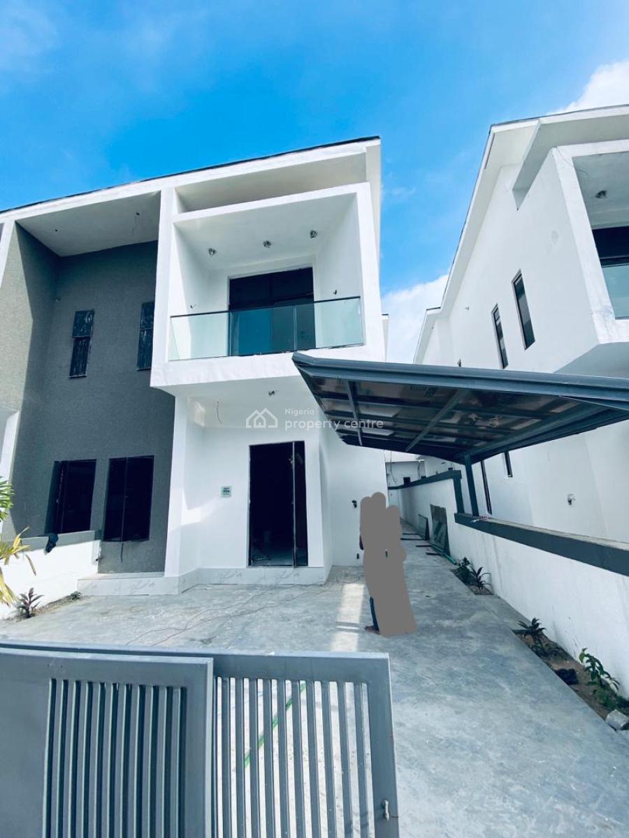 Brand 4 Bedrooms Semi Detached Duplex with Bq, Orchid Lekki, Lekki Phase 2, Lekki, Lagos, Semi-detached Duplex for Rent