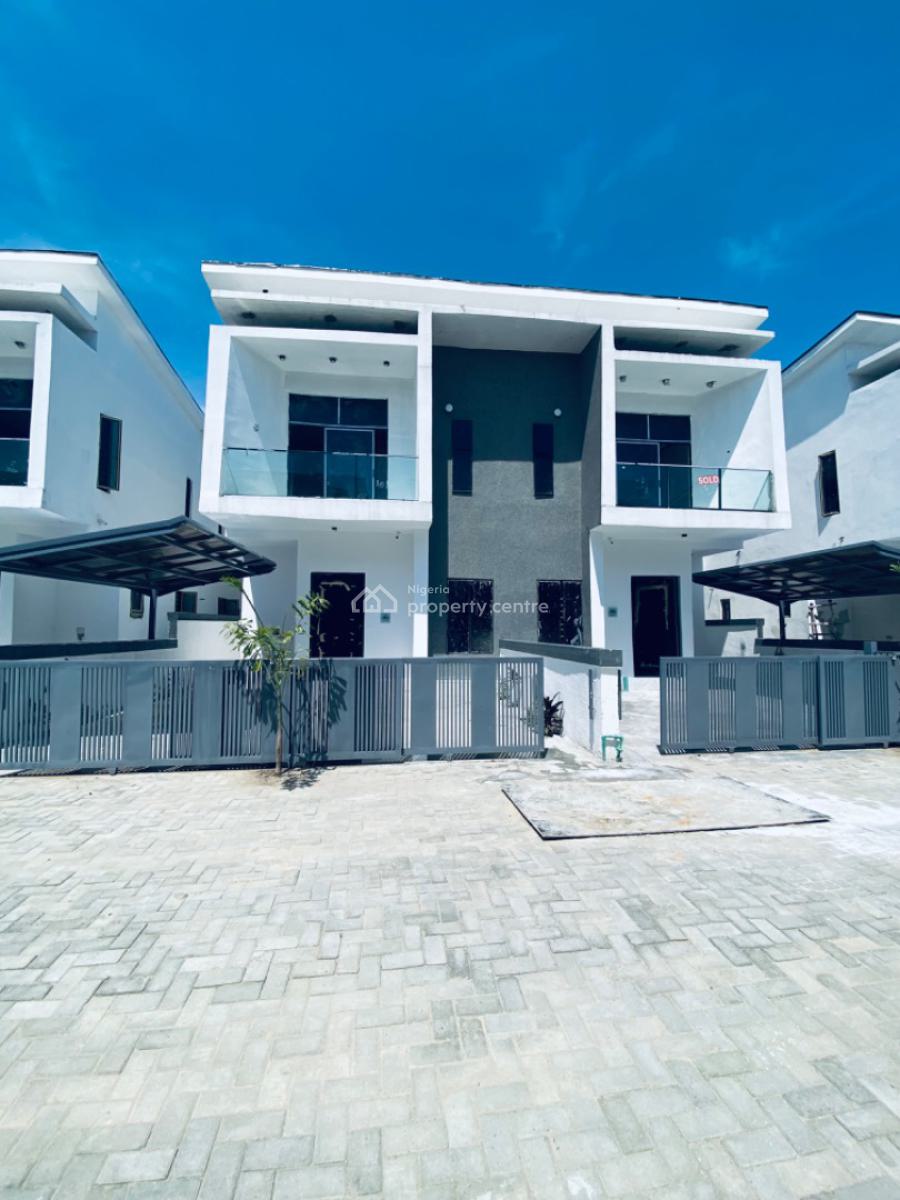 Brand 4 Bedrooms Semi Detached Duplex with Bq, Orchid, Lekki Phase 2, Lekki, Lagos, Semi-detached Duplex for Rent