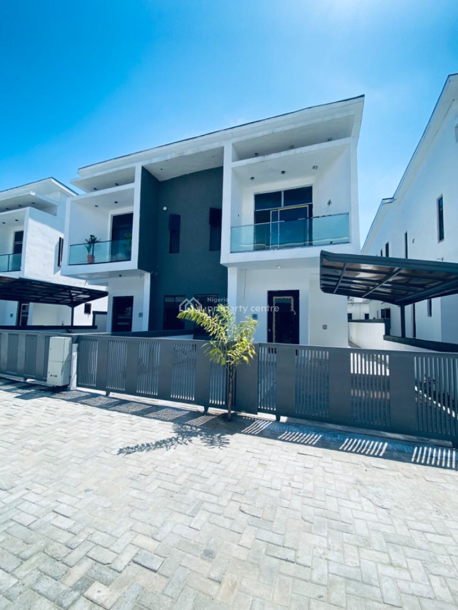 Brand 4 Bedrooms Semi Detached Duplex with Bq, Orchid, Lekki Phase 2, Lekki, Lagos, Semi-detached Duplex for Rent