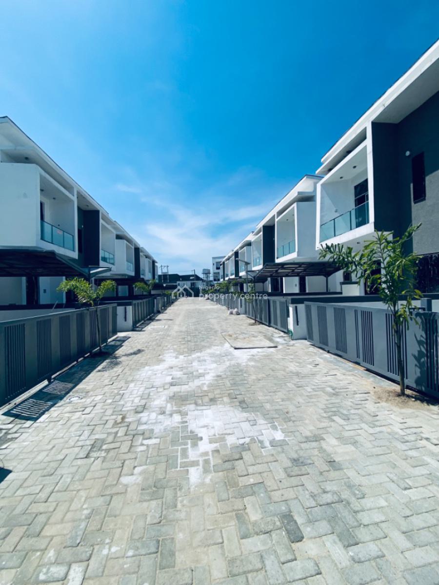 Brand 4 Bedrooms Semi Detached Duplex with Bq, Orchid, Lekki Phase 2, Lekki, Lagos, Semi-detached Duplex for Rent