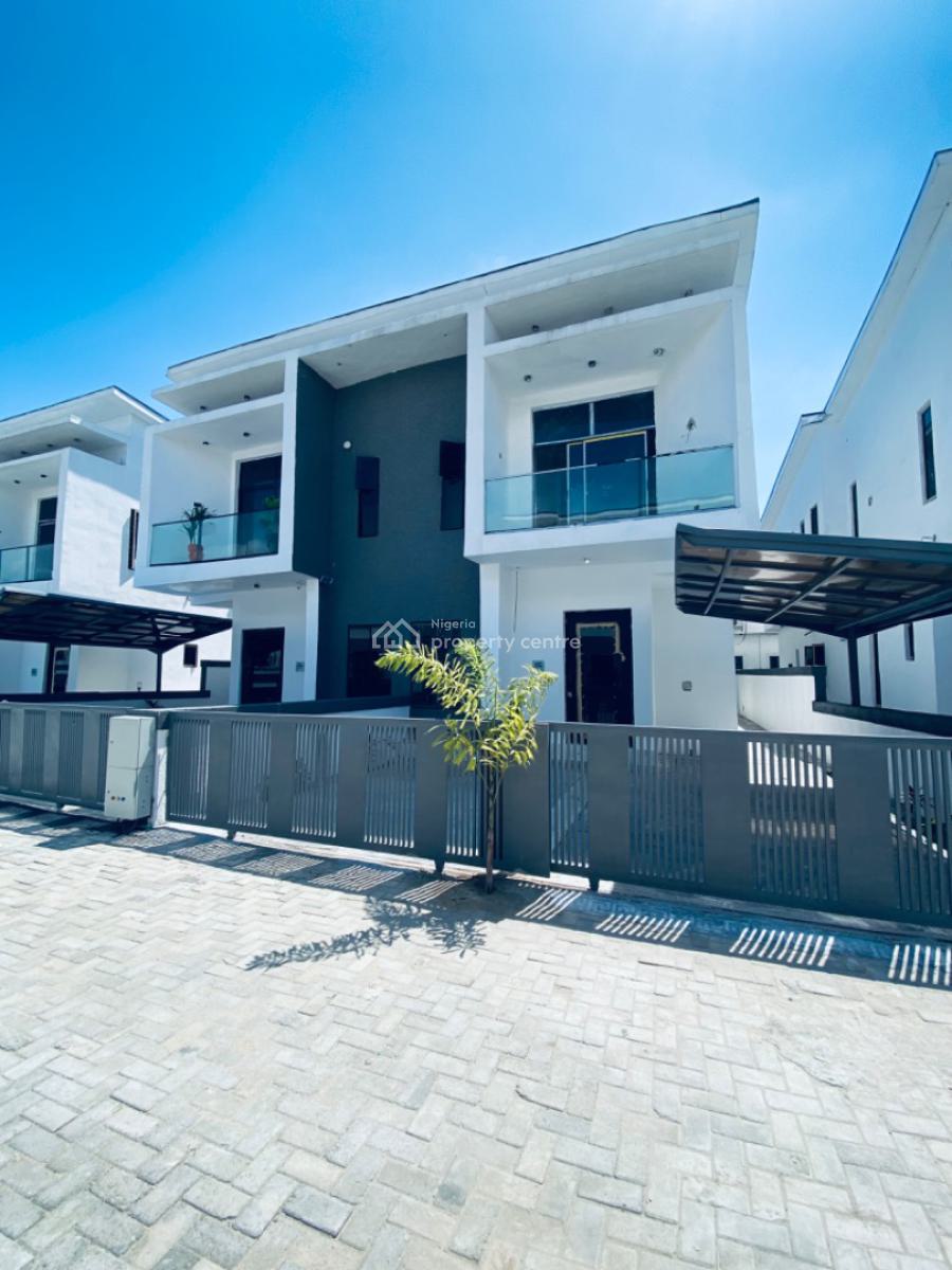 Brand 4 Bedrooms Semi Detached Duplex with Bq, Orchid, Lekki Phase 2, Lekki, Lagos, Semi-detached Duplex for Rent