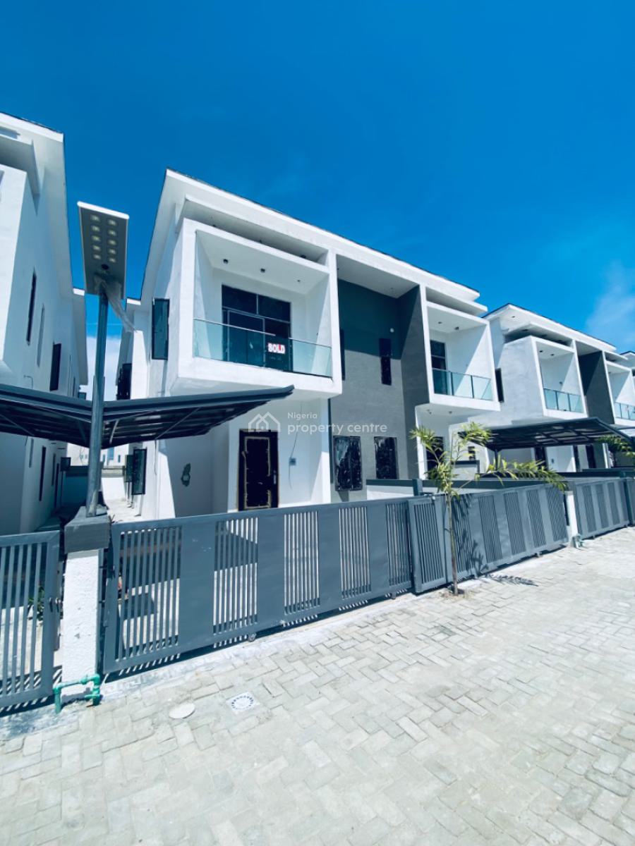 Brand 4 Bedrooms Semi Detached Duplex with Bq, Orchid, Lekki Phase 2, Lekki, Lagos, Semi-detached Duplex for Rent