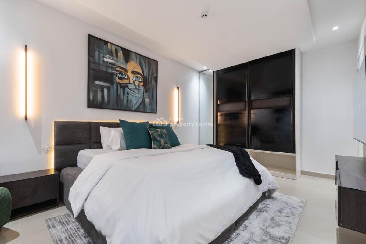 Newly Launched Beautiful 1-bedroom Apartment with Swimming Pool, Gym &, Lekki Phase 1, Lekki, Lagos, Flat / Apartment Short Let