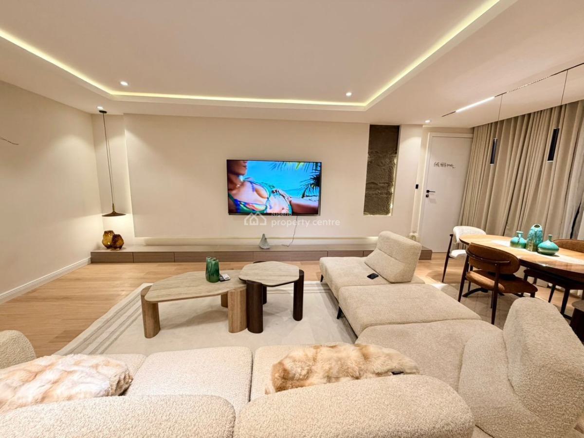 Newly Launched Beautiful 3-bedroom Apartment with Swimming Pool, Gym &, Lekki Phase 1, Lekki, Lagos, Flat / Apartment Short Let