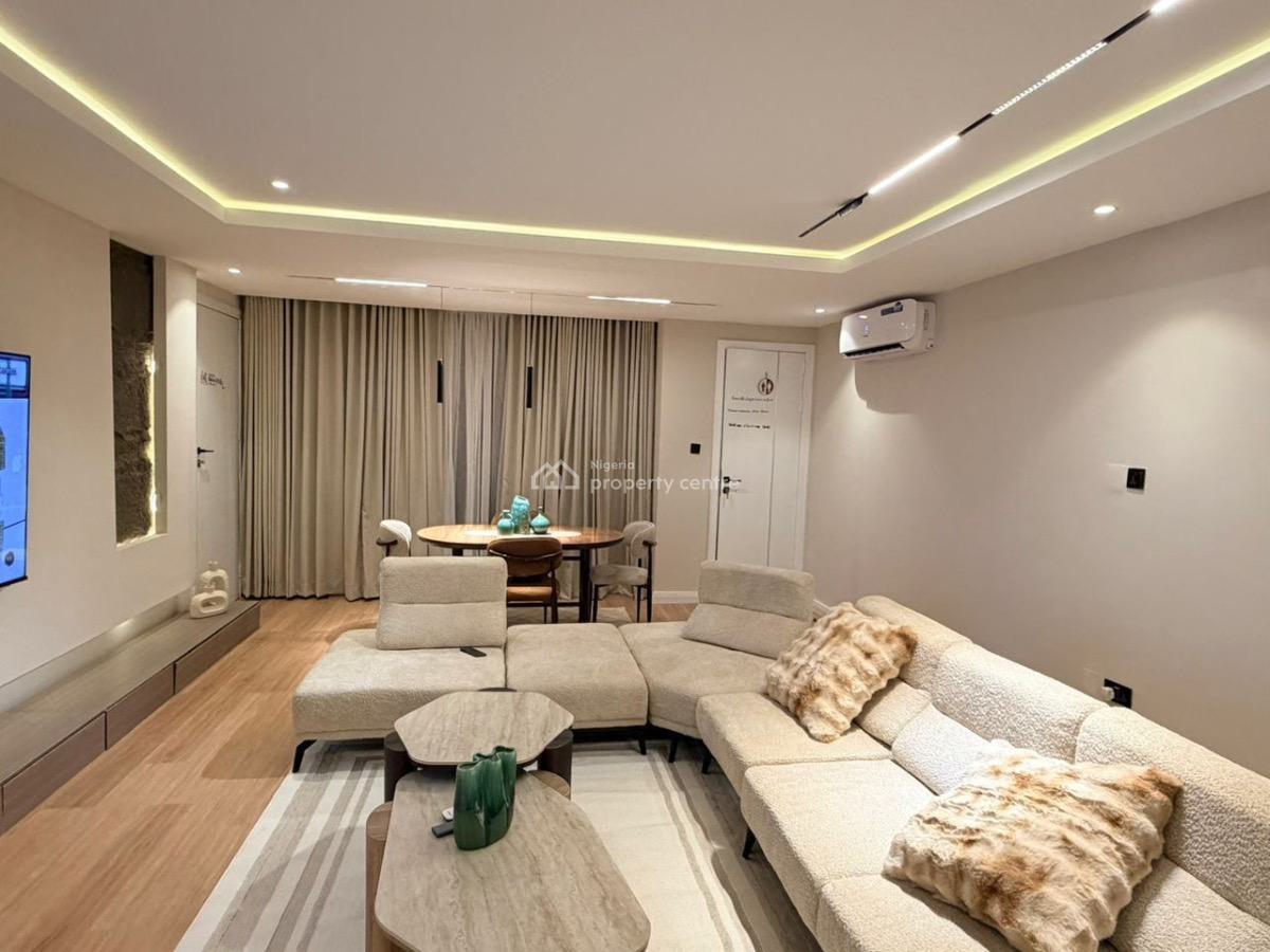 Newly Launched Beautiful 3-bedroom Apartment with Swimming Pool, Gym &, Lekki Phase 1, Lekki, Lagos, Flat / Apartment Short Let