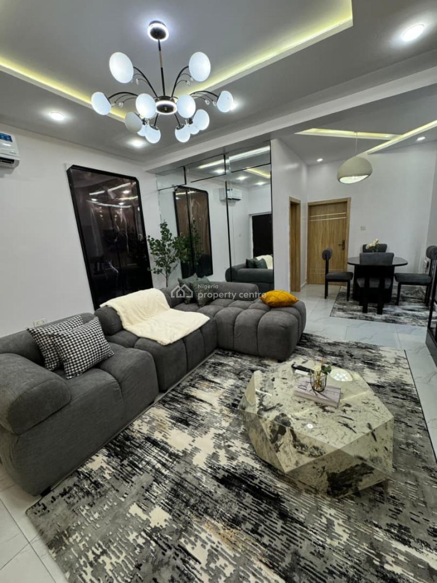 Newly Launched Beautiful 2-bedroom Apartment with Swimming Pool, Gym &, Lekki Phase 1, Lekki, Lagos, Flat / Apartment Short Let
