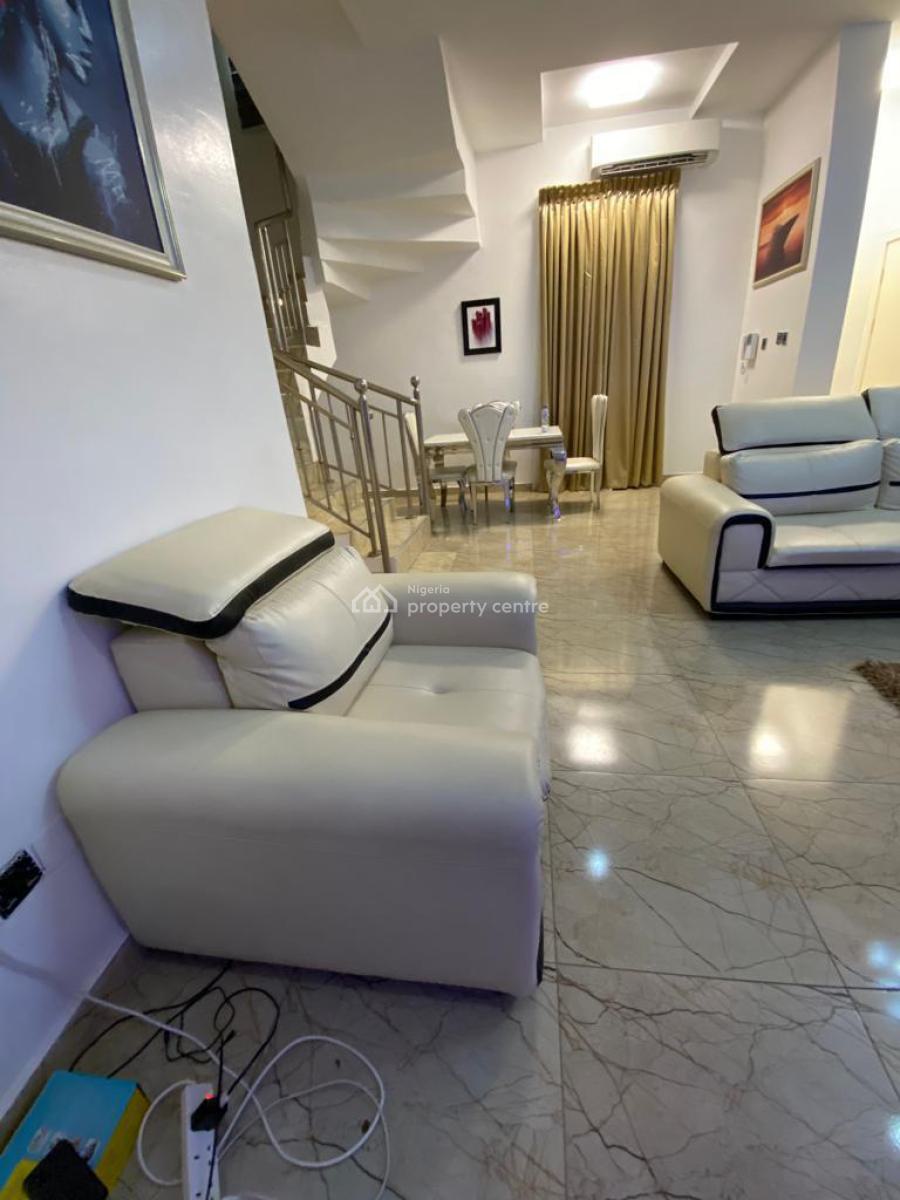 Furnished 5 Bedroom Fully Detached with Bq & Security House, in an Estate, Osapa, Lekki, Lagos, Detached Duplex for Sale