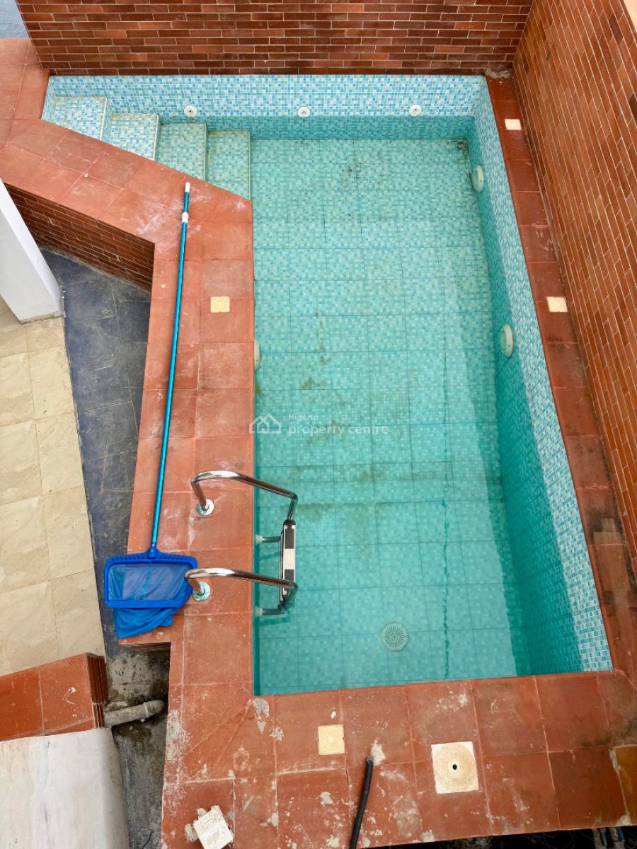 Newly Built 5 Bedroom Semi Detached Duplex with Bq, Laundry and Pool, Perfect for Your Next Family Residence in a Secured Estate, Anthony, Maryland, Lagos, Semi-detached Duplex for Sale