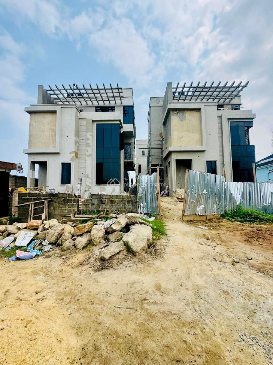 Newly Built 4 Bedroom Fully Detached Duplex with Bq, Percent Investment Property, Surulere, Lagos, Detached Duplex for Sale