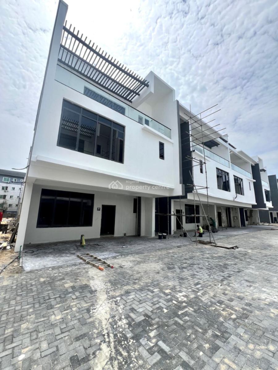 Spacious 4 Corner Piece Townhouse, By Nike Art Gallery, Lekki, Lagos, Detached Duplex for Sale