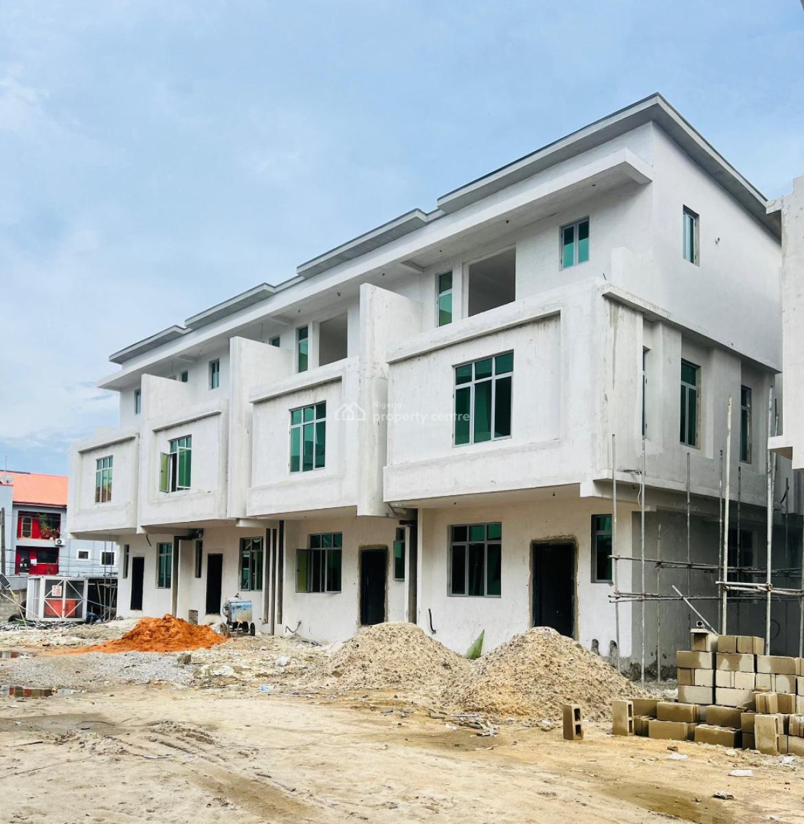 Newly Built 4 Terrace Duplex Plus Bq in a Secured Estate., Maryland, Lagos, Terraced Duplex for Sale