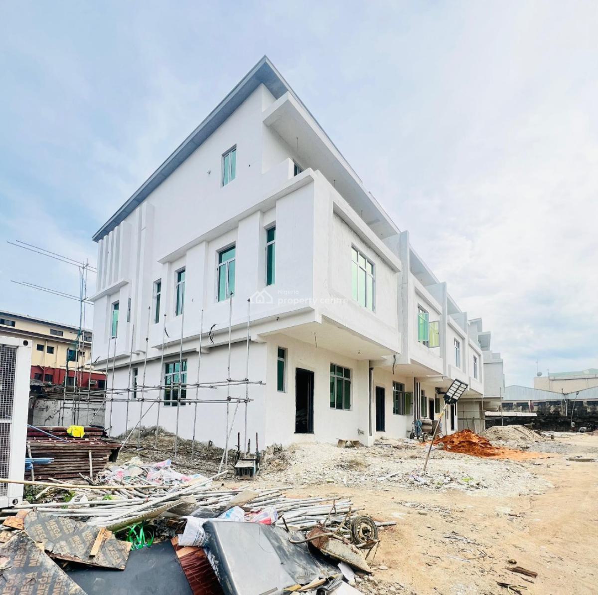 Newly Built 4 Terrace Duplex Plus Bq in a Secured Estate., Maryland, Lagos, Terraced Duplex for Sale