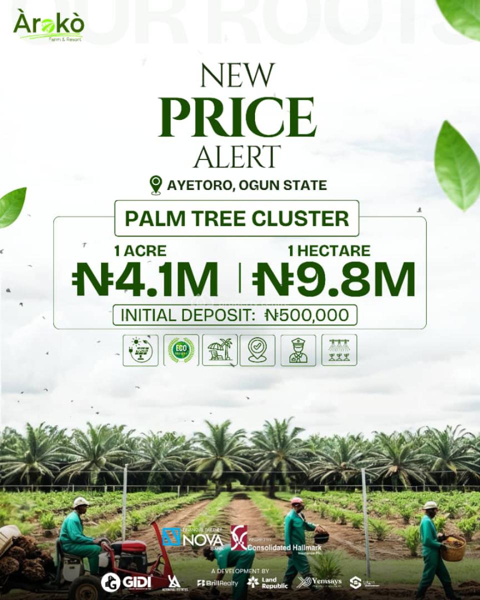 Farm Land, Avetoro, Ogun, Abeokuta South, Ogun, Commercial Land for Sale