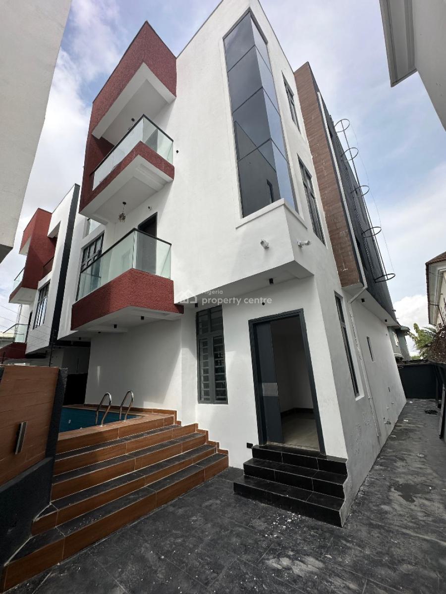 Excellent Newly Finished 5 Bedroom Fully Detached Duplex with Bq, Lekki Phase 1, Lekki, Lagos, Detached Duplex for Sale