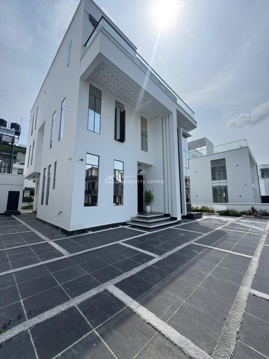 Beautiful 5 Bedroom Detached Duplex with Outdoor Swimming Pool, Bq., Less Than 5 Minutes Away From Film House, Osapa, Lekki, Lagos, Detached Duplex for Sale
