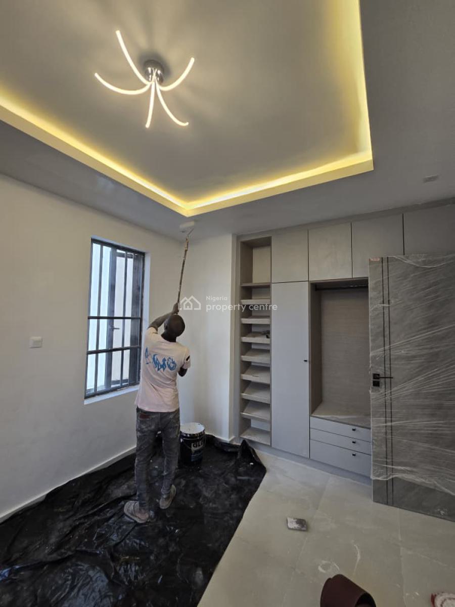 Luxury Newly Built 4 Bedroom Semi-detached House with a Room Bq, Lekki Phase 1, Lekki, Lagos, Semi-detached Duplex for Rent