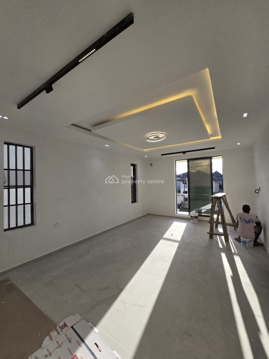 Luxury Newly Built 4 Bedroom Semi-detached House with a Room Bq, Lekki Phase 1, Lekki, Lagos, Semi-detached Duplex for Rent