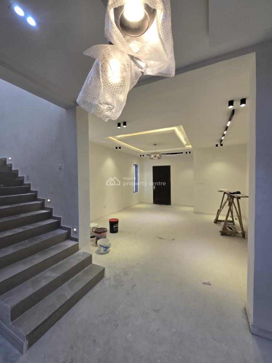 Luxury Newly Built 4 Bedroom Semi-detached House with a Room Bq, Lekki Phase 1, Lekki, Lagos, Semi-detached Duplex for Rent
