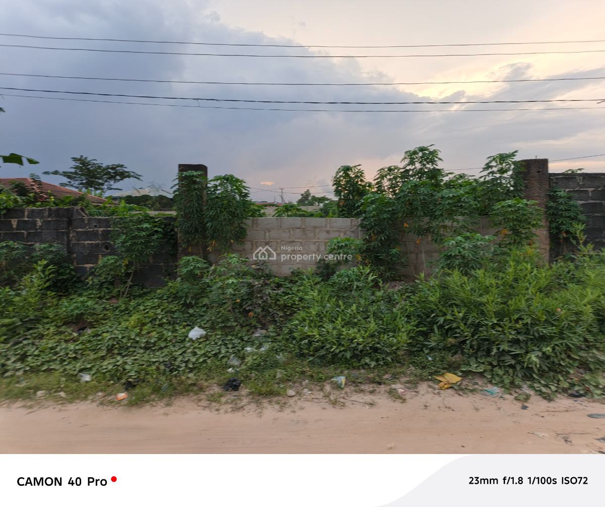 Full Plot of Dry, Level & Fence Land, Second Plot to The Main Road, Serene Gated Street, Off Offin Road, Igbogbo, Ikorodu, Lagos, Residential Land for Sale