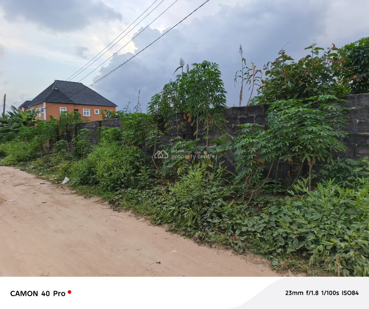Full Plot of Dry, Level & Fence Land, Second Plot to The Main Road, Serene Gated Street, Off Offin Road, Igbogbo, Ikorodu, Lagos, Residential Land for Sale