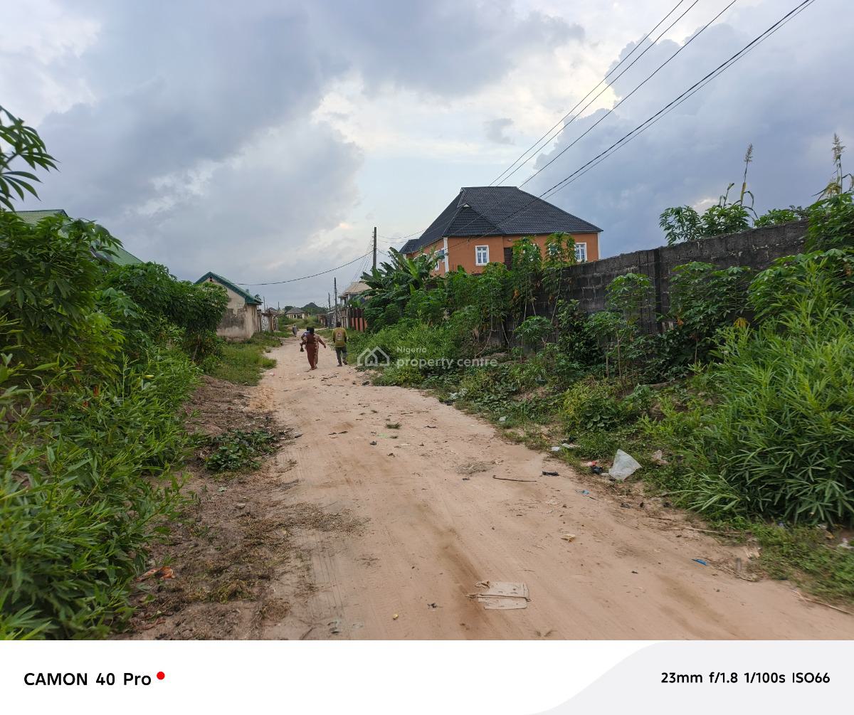 Full Plot of Dry, Level & Fence Land, Second Plot to The Main Road, Serene Gated Street, Off Offin Road, Igbogbo, Ikorodu, Lagos, Residential Land for Sale