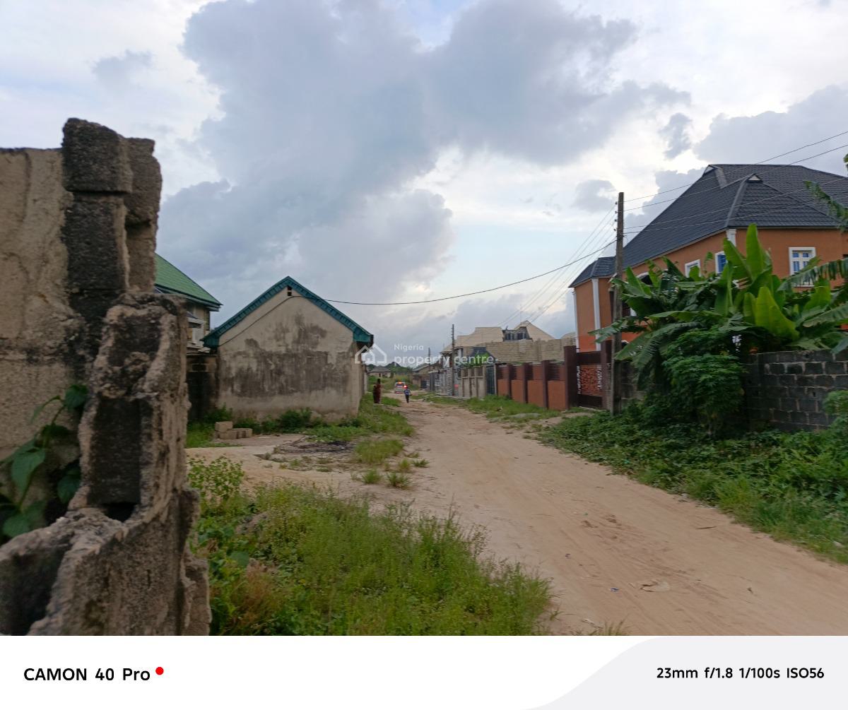 Full Plot of Dry, Level & Fence Land, Second Plot to The Main Road, Serene Gated Street, Off Offin Road, Igbogbo, Ikorodu, Lagos, Residential Land for Sale