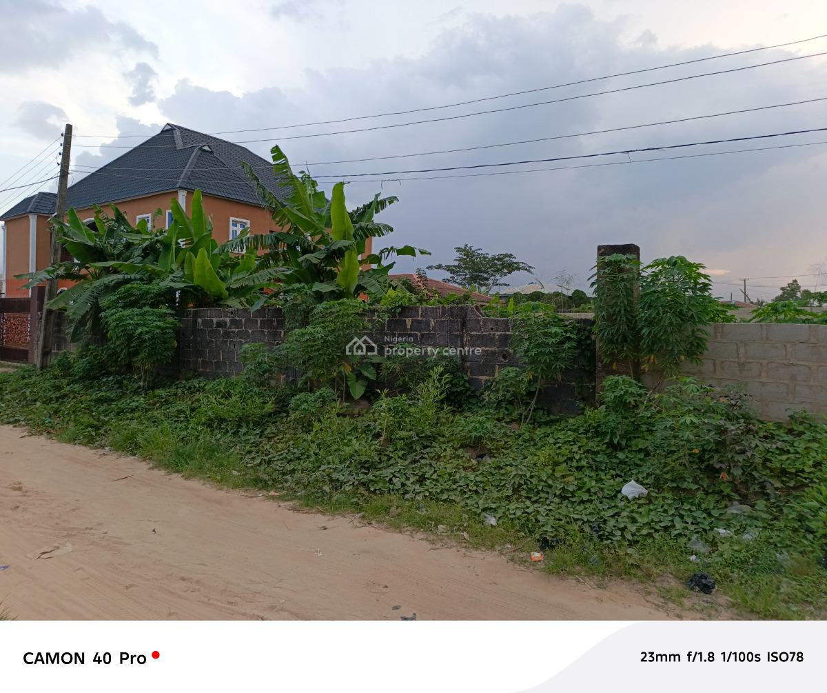 Full Plot of Dry, Level & Fence Land, Second Plot to The Main Road, Serene Gated Street, Off Offin Road, Igbogbo, Ikorodu, Lagos, Residential Land for Sale