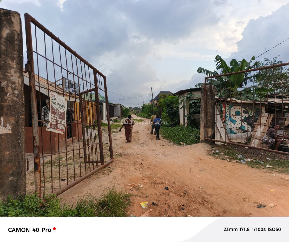 Full Plot of Dry, Level & Fence Land, Second Plot to The Main Road, Serene Gated Street, Off Offin Road, Igbogbo, Ikorodu, Lagos, Residential Land for Sale