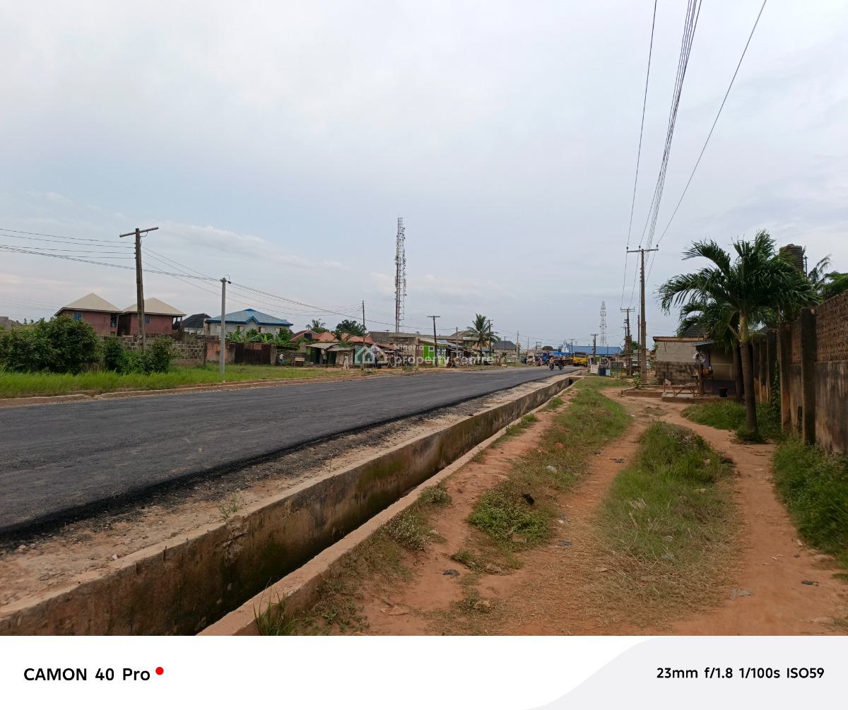 Full Plot of Dry, Level & Fence Land, Second Plot to The Main Road, Serene Gated Street, Off Offin Road, Igbogbo, Ikorodu, Lagos, Residential Land for Sale