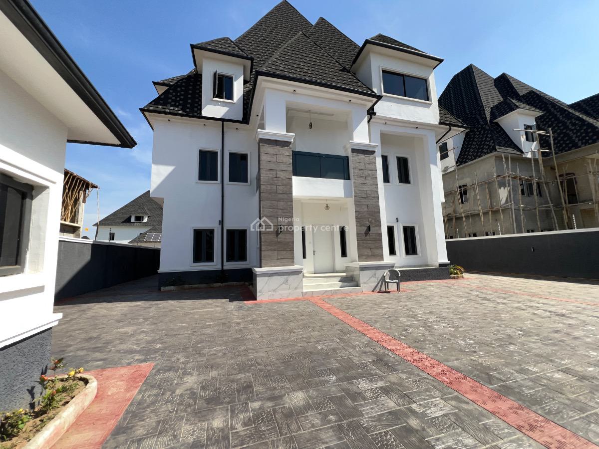 Brand New Exquisite 7 Bedroom Luxury Triplex with 2 Room Bq, Swimming, Efab Metropolis Estate, Karsana, Abuja, Detached Duplex for Sale
