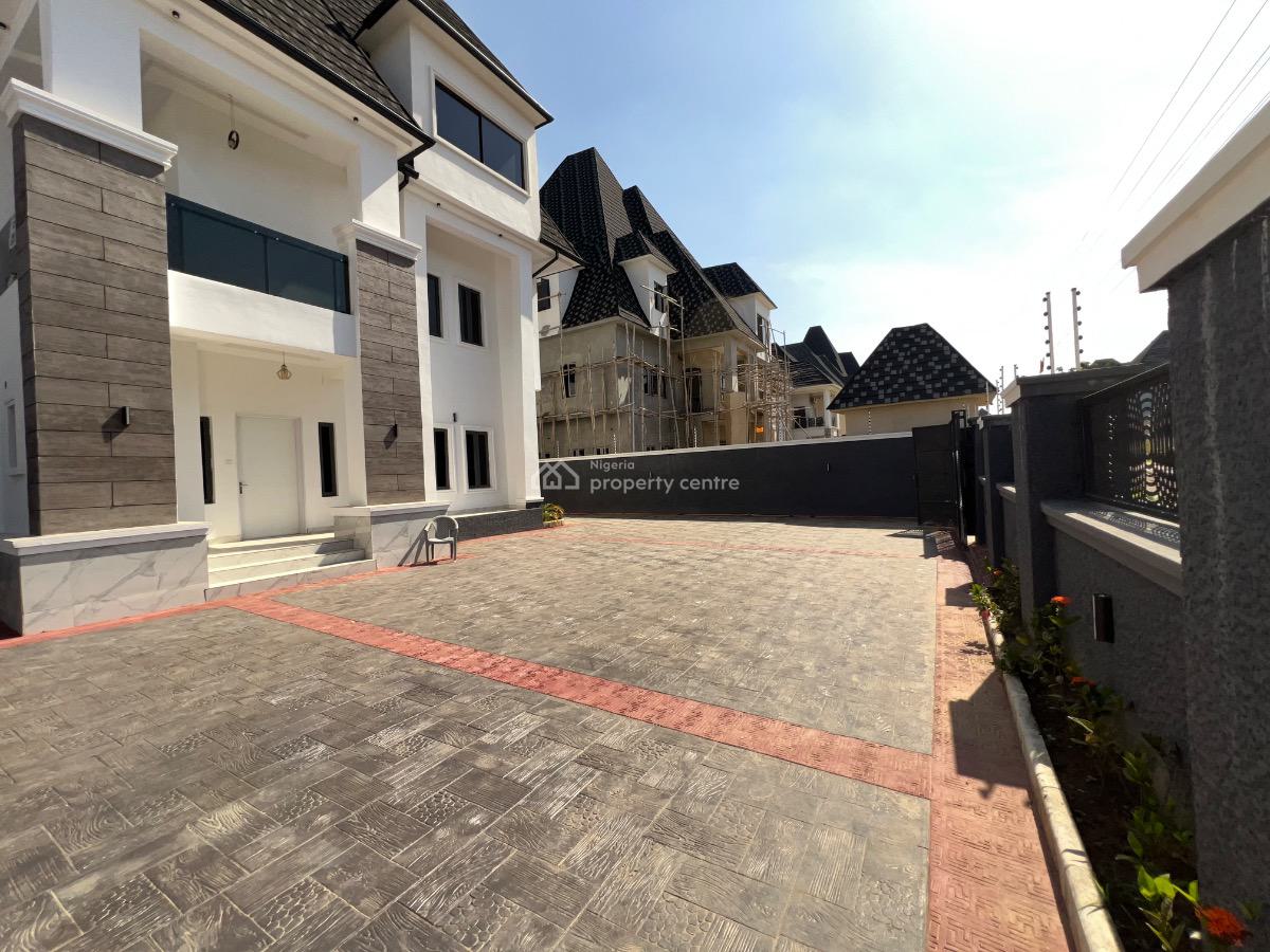 Brand New Exquisite 7 Bedroom Luxury Triplex with 2 Room Bq, Swimming, Efab Metropolis Estate, Karsana, Abuja, Detached Duplex for Sale