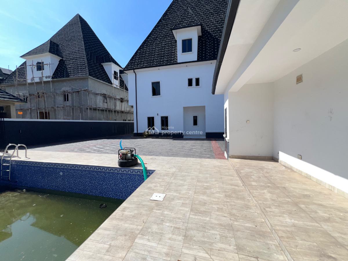 Brand New Exquisite 7 Bedroom Luxury Triplex with 2 Room Bq, Swimming, Efab Metropolis Estate, Karsana, Abuja, Detached Duplex for Sale