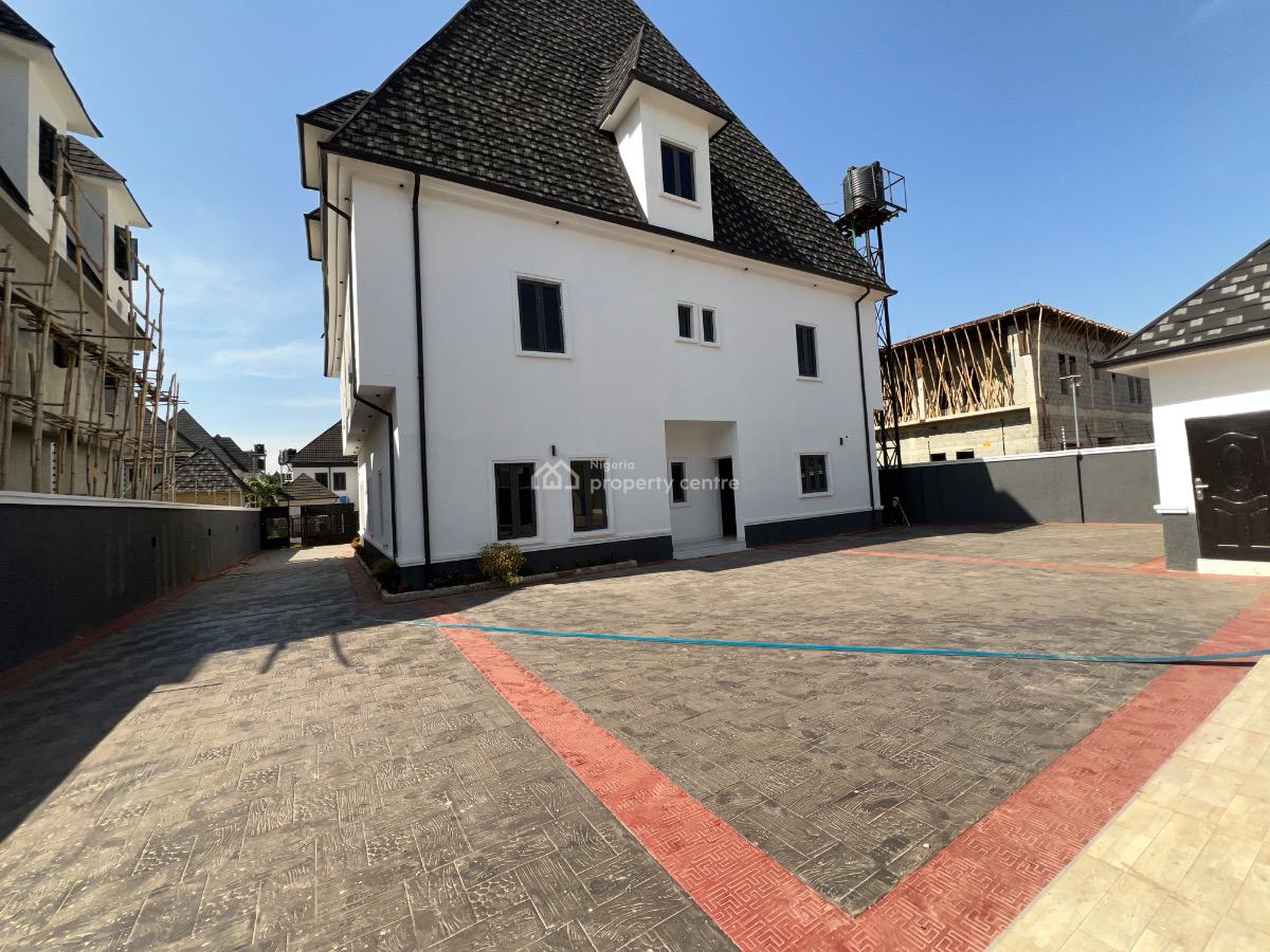 Brand New Exquisite 7 Bedroom Luxury Triplex with 2 Room Bq, Swimming, Efab Metropolis Estate, Karsana, Abuja, Detached Duplex for Sale