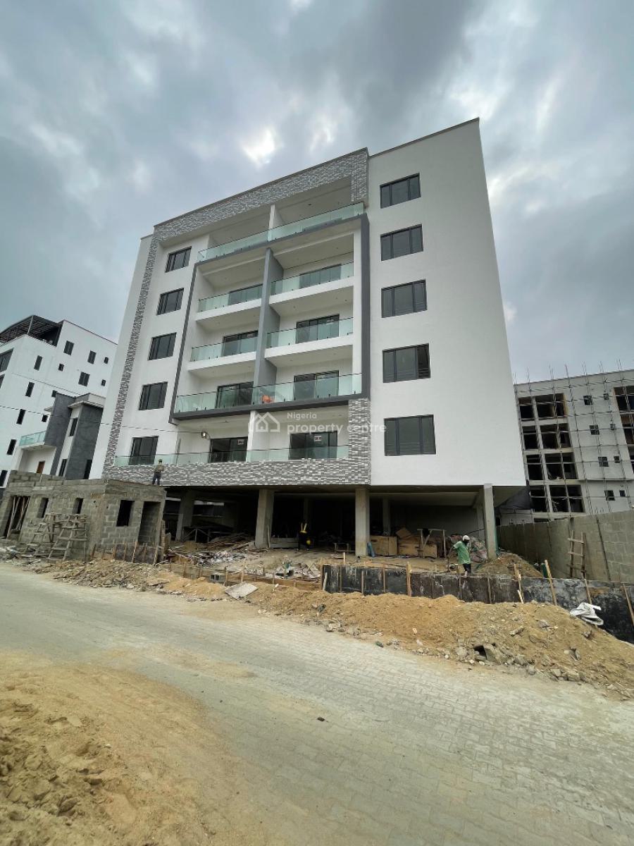Spacious 2 Bedroom Apartment with  Bq, Pool, Gym and Elevator, Lekki Phase 1, Lekki, Lagos, Flat / Apartment for Sale