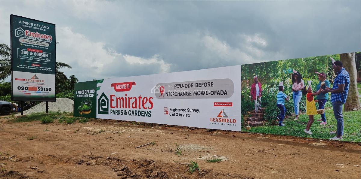 Topnotch 100% Dry Land in a Fast Developing Area for Grab., Deposit N1m and Spread Balance for 3 Months. Ewu-ode, Mowe Ofada, Ogun, Mixed-use Land for Sale