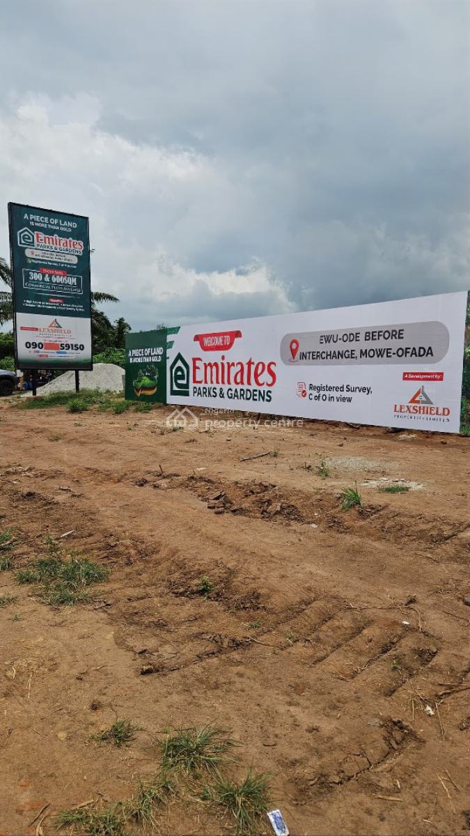 Topnotch 100% Dry Land in a Fast Developing Area for Grab., Deposit N1m and Spread Balance for 3 Months. Ewu-ode, Mowe Ofada, Ogun, Mixed-use Land for Sale