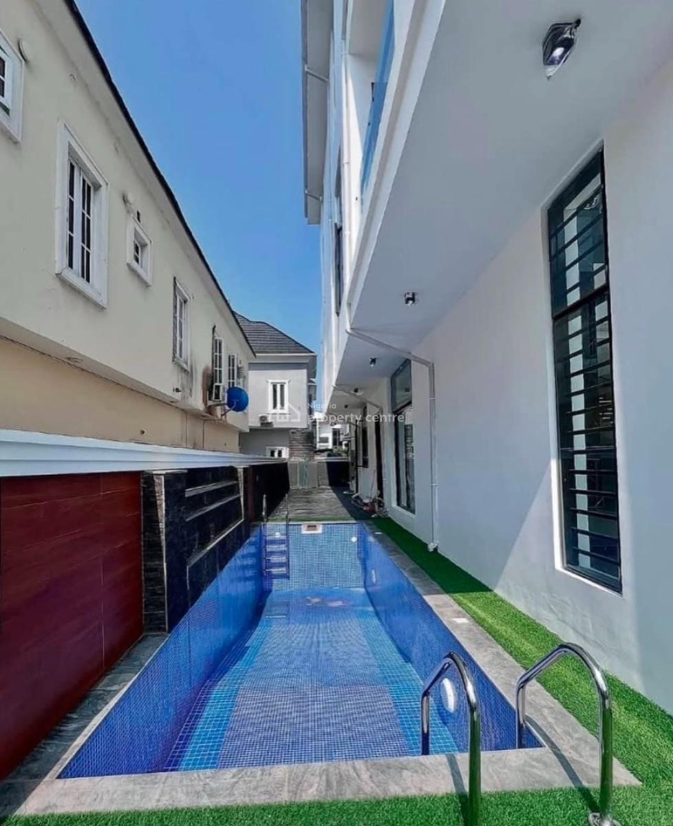 Contemporary 5 Bedroom Fully Detached with Swimming Pool, Cinema Rooft, Lekki County, Lekki, Lagos, Detached Duplex for Sale