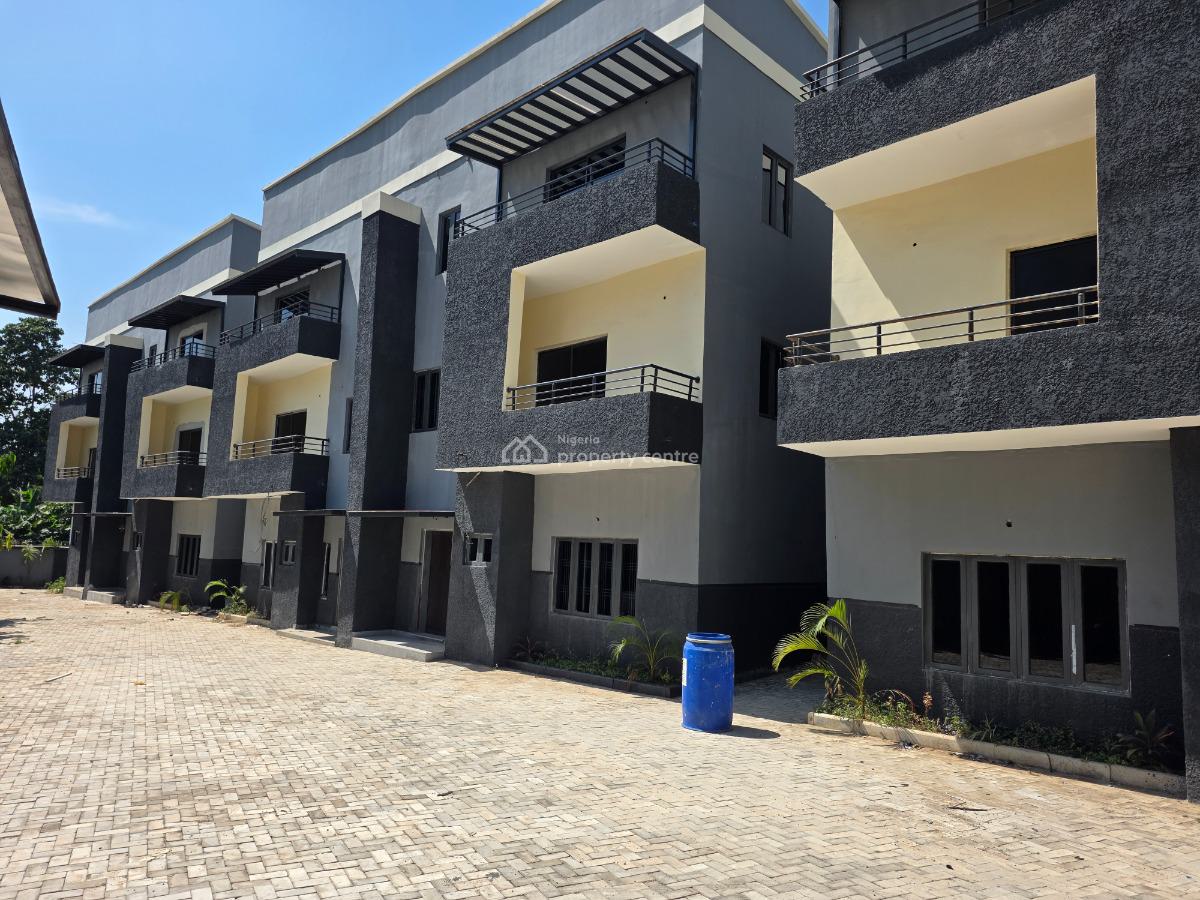 Newly Built 4-bedroom Terrace Duplex with Bq, Harare Street, Zone 6, Wuse, Abuja, Terraced Duplex for Sale