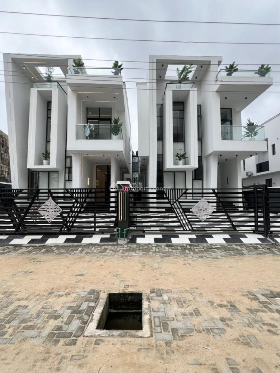 5bedroom Fully Detached  Duplex with Bq, Chevron, Lekki, Lagos, Detached Duplex for Sale