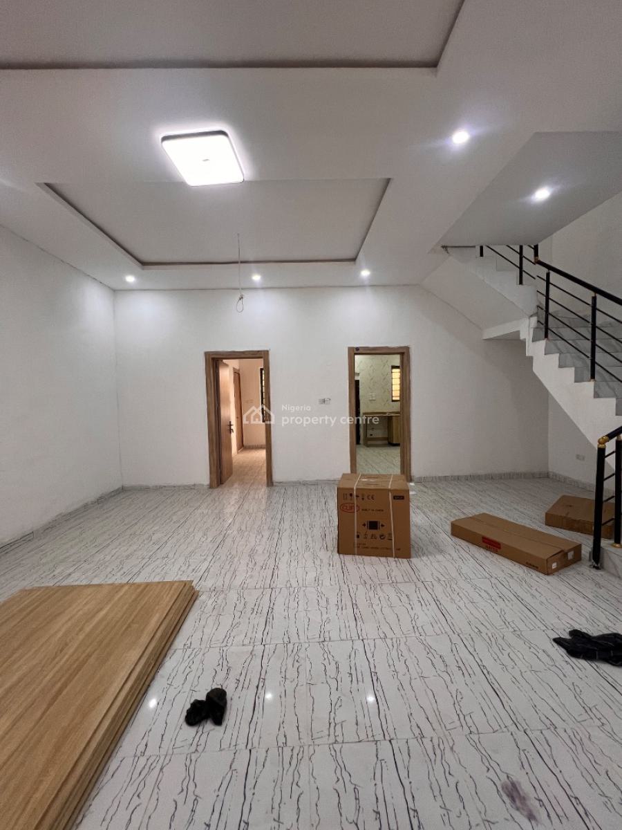 Beautifully Designed 4 Bedroom Terrace Duplex with Bq, Great Value Home with Detailed Tasteful Finishing, Ajah, Lagos, Terraced Duplex for Sale