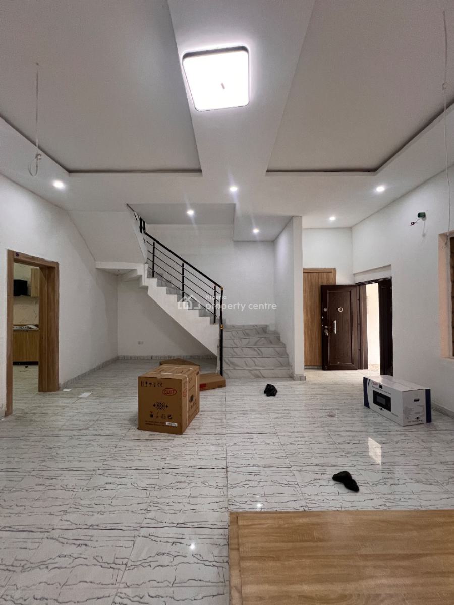 Beautifully Designed 4 Bedroom Terrace Duplex with Bq, Great Value Home with Detailed Tasteful Finishing, Ajah, Lagos, Terraced Duplex for Sale