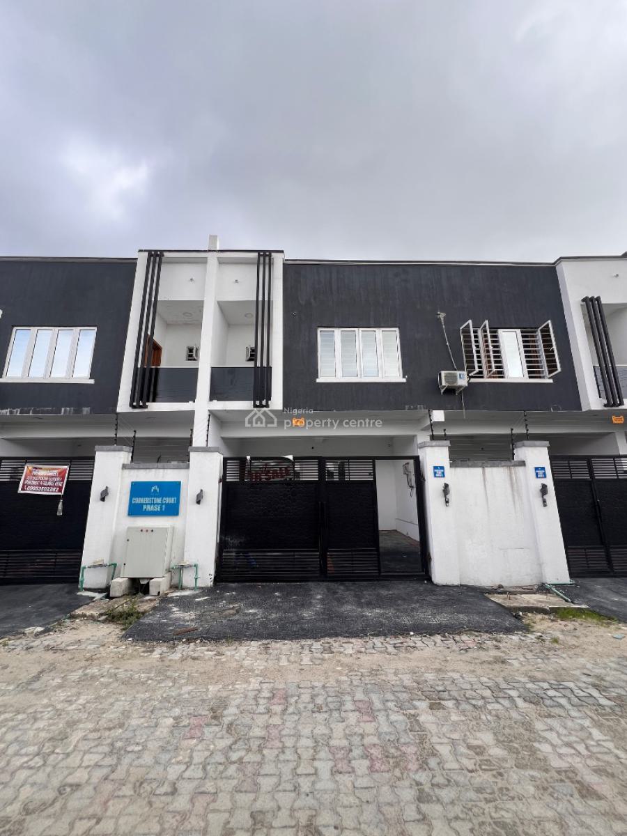 Contemporary 4 Bedroom Terrace Duplex with Boys Quarters, Very Good Value Home Within a Gated Community, Ajah, Lagos, Terraced Duplex for Sale